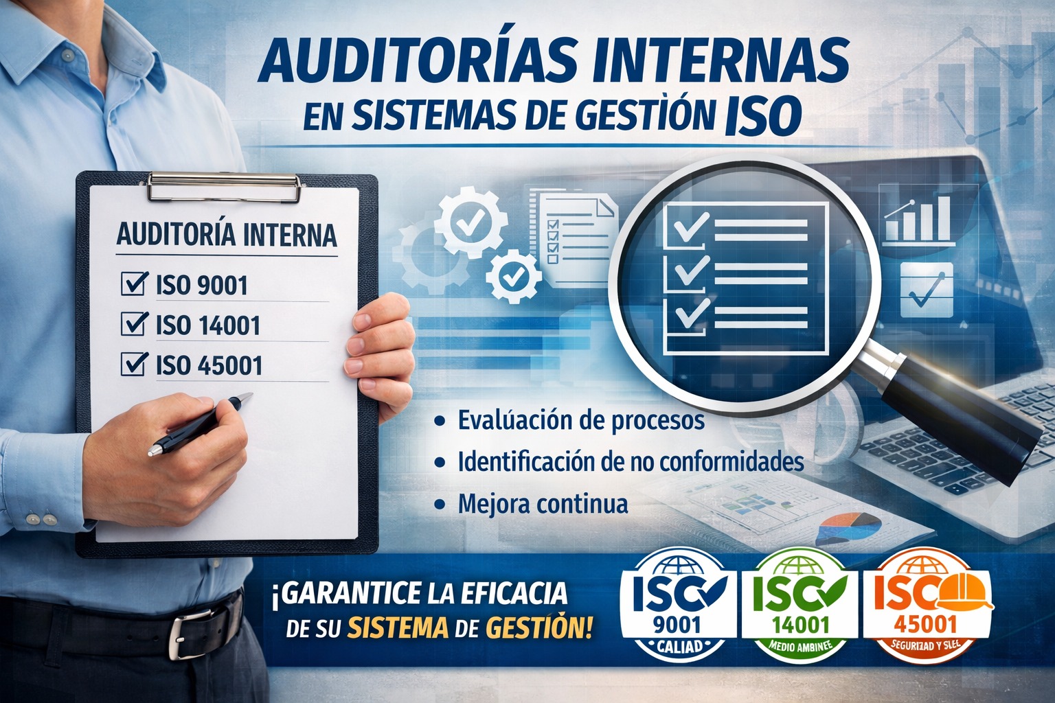 Servicios de Auditorias Internas en Sistemas de Gestión ISO 